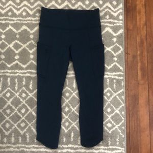 Blue Athleta Leggings